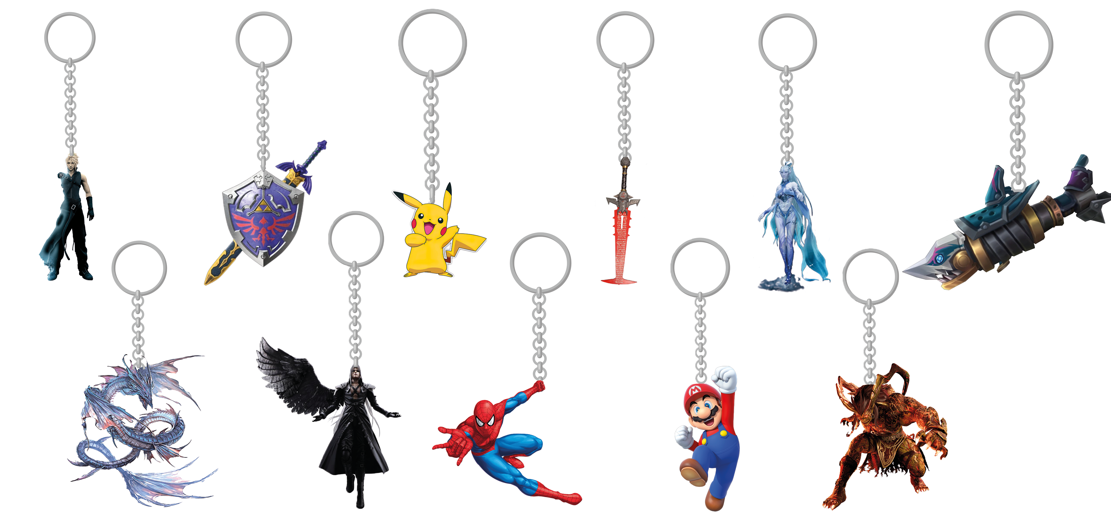 Porte clef geek gamer